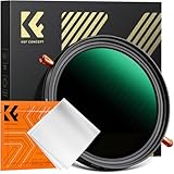 K&F CONCEPT Nano-Xcel 58MM Filtro CPL & ND2-32, 2 en 1 Filter Polarizador & Densidad Neutra Variable para Cámara Lente NO X Spot con Estuche de Filtro de Vidrio Óptico con 28 Capas Revestimiento Nano