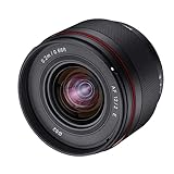 Samyang AF 12 mm F2.0 E para Sony E Mount APSC – Autoenfoque APS-C gran angular objetivo de distancia focal fija