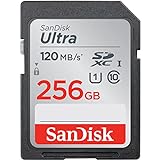 SanDisk Ultra 256GB SDXC Tarjeta, de hasta 120 MB/s, Class 10, UHS-I, V10