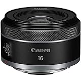 Canon Camera ES Objetivo F2.8 STM, Negro, RF 16 mm