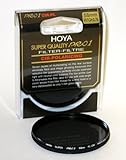 Hoya Super Pro 1 - Filtro Circular polarizado para cámaras (58 mm), Color Negro