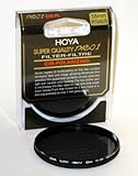 Hoya Super Pro 1 - Filtro Circular polarizado para cámaras (58 mm), Color Negro