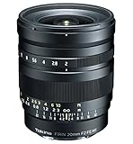 Tokina Fírin - Objetivo con Montura para cámaras Sony, 20 mm, Color Negro