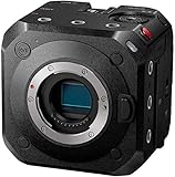 Panasonic Lumix DC-BGH1 - Cámara Box, Montura L, Sensor de Formato Completo de 24MP, transmisión en Vivo, producción de películas, utilizable con Drones, Color Negro