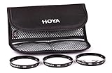 Hoya Close-up Kit - Juego de filtros para macro fotografía (+1, +2, +4, 52 mm) color negro