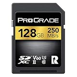 Tarjeta SD UHS-II de 128GB V60: hasta 130MB/s de velocidad de escritura y 250MB/s de velocidad de lectura | por Prograde Digital