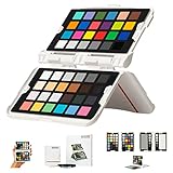 Datacolor Spyder Checkr Photo para la exactitud y consistencia del Color, Herramienta portátil de Coincidencia de Color con 62 Parches, Carta de corrección de Color, Tarjeta de Color para fotografía