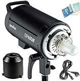 Godox DP600III Professional Studio Flash, 220V 600Ws GN80 5600K, 1s Quick Recycle Time 2.4G Wireless X System with Bowens Mount 150W Modeling Lamp, Outstanding Output Stability(DP600III)