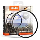 Rollei Extremium UV Round Filter 67 mm - Filtro UV y filtro protector con anillo de titanio de vidrio Gorilla con recubrimiento especial - Tamaño: 67 mm
