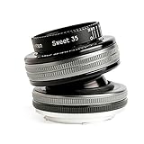 Lensbaby Composer Pro II W Sweet 35 Optic - Objetivo para Fuji (35 mm, f/2.5) Color Negro
