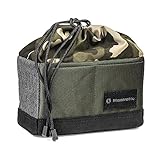 Manfrotto Street - Estuche elegante para cámara CSC (apertura superior plegable, ideal como bolsa personal, divisores extraíbles) verde y negro