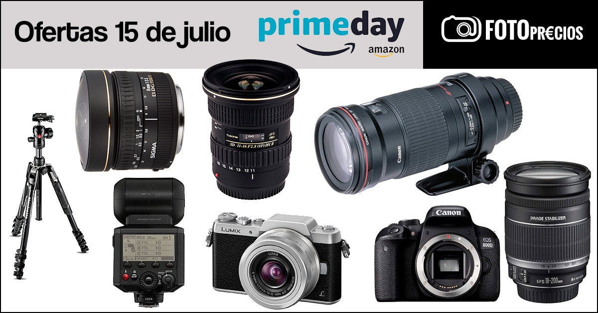 Continente invadir Barry Ofertas pre-Prime Day, 15 de julio: Canon 800D, Lumix GF7, Tokina 11-16mm,  Sony A7 II, Pentax...