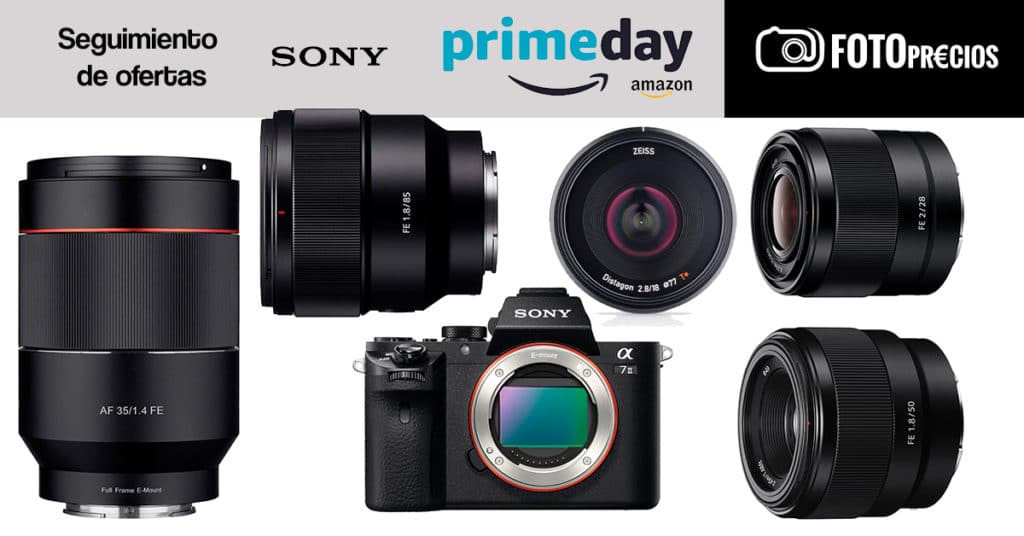 Ofertas Sony E Mount del Amazon Prime Day 2020.