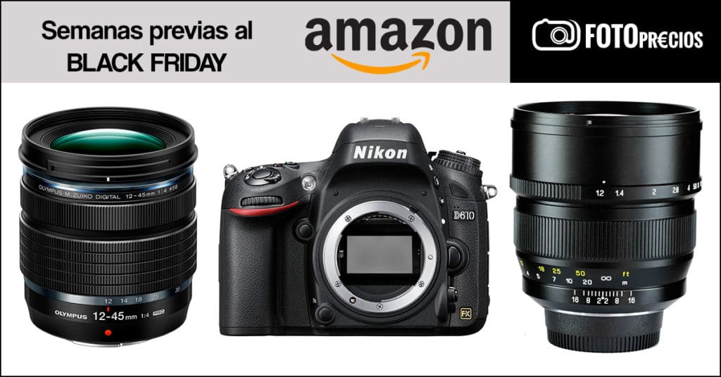 Ofertas en fotografía de las semanas previas al Black Friday 2020.