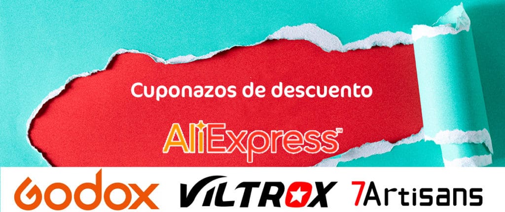 Códigos promocionales de Aliexpress para fotografía.