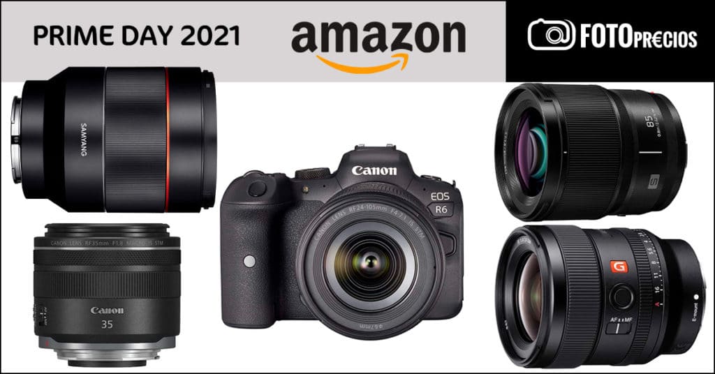 PrimeDay 2021: Canon R6, RP, RF 35mm F1.8, Sony 24 F1.4, Lumix S 85mm, Samyang 50mm f1.4.