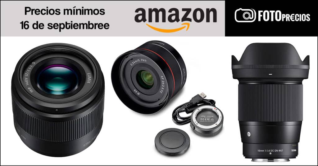 FotoPrecios mínimos del 16 de septiembre en Amazon.