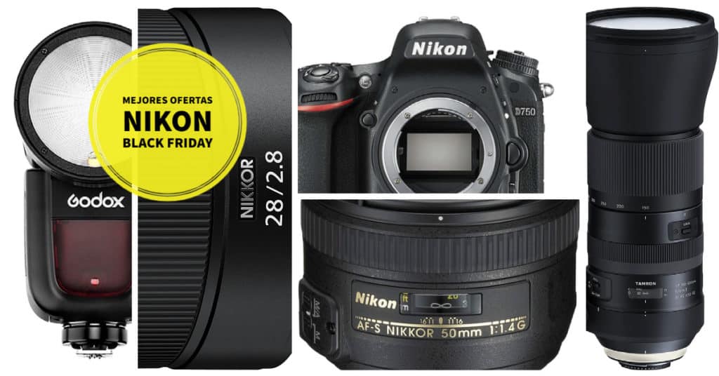 Seguimiento Black Friday relacionadas con cámaras, objetivos y accesorios para Nikon.